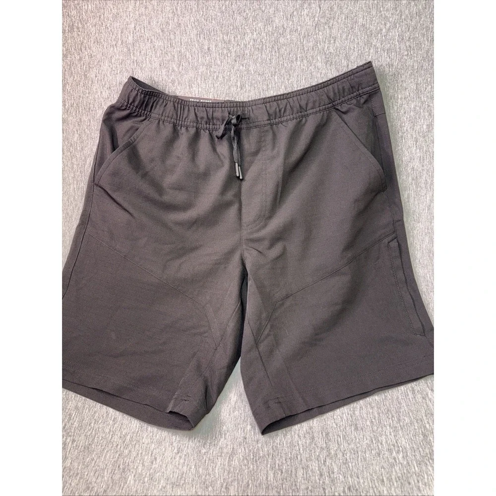 GERRY MEN'S TRAIL SHORT LIGHT WEIGHT PERFORMANCE ACTIVE 4 POCKETS  SIZE M, BLACK